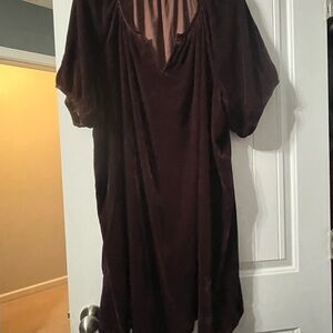 Old Navy Women's Mini Dress - Dark Brown